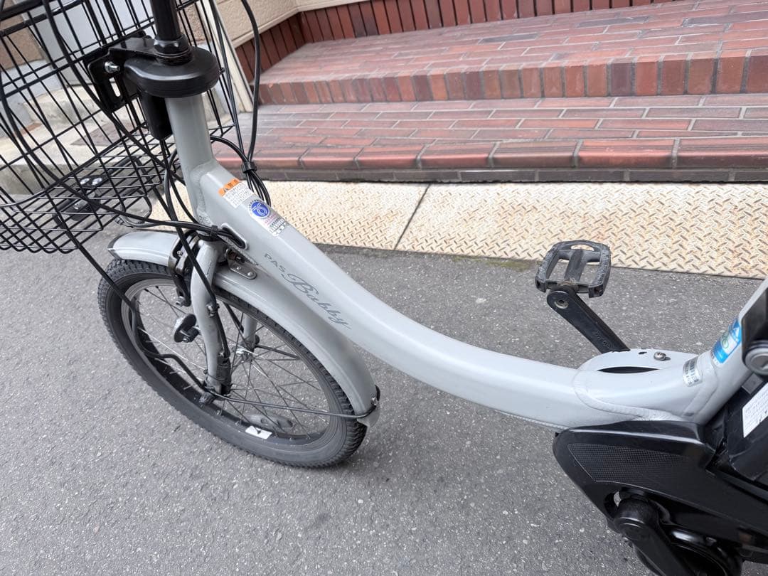 大阪府　子供乗せ　パナソニック　電動アシスト自転車 チャイルドシート付き