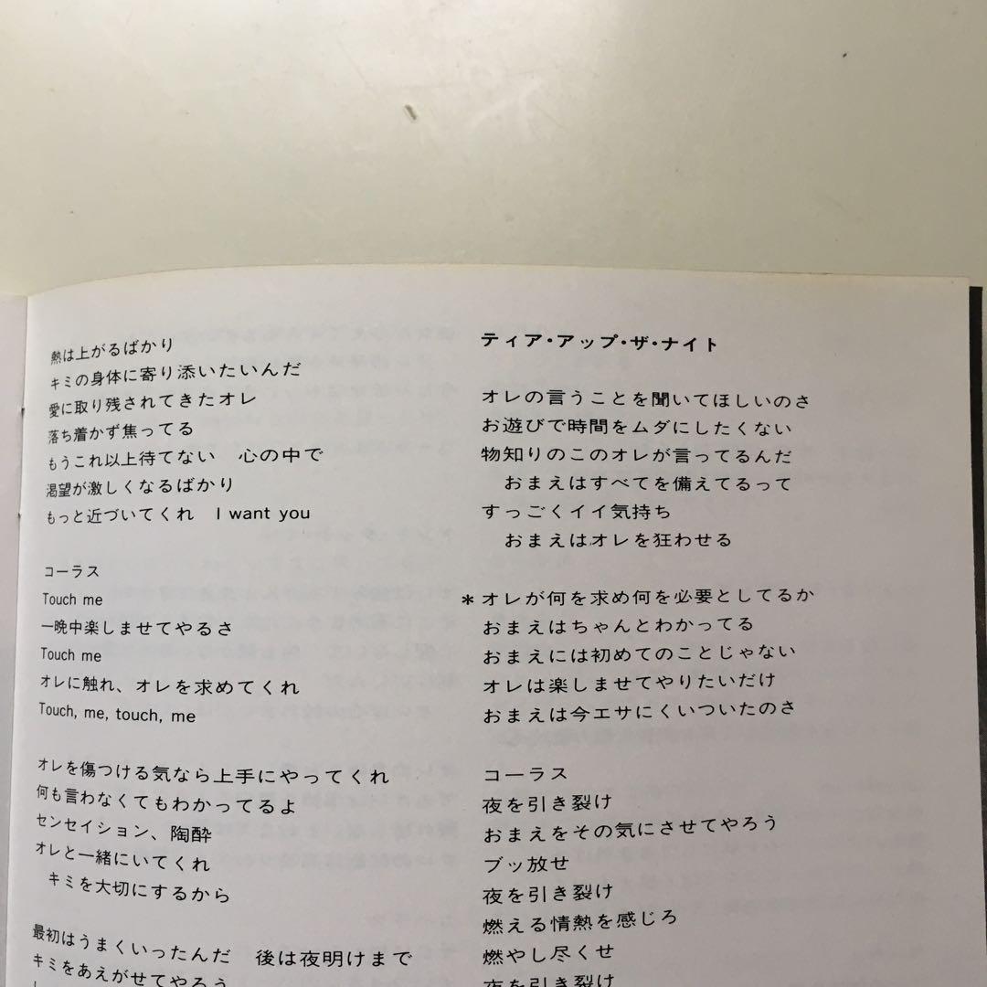 サイレントレイジ / ドント・タッチ・ミー　国内盤