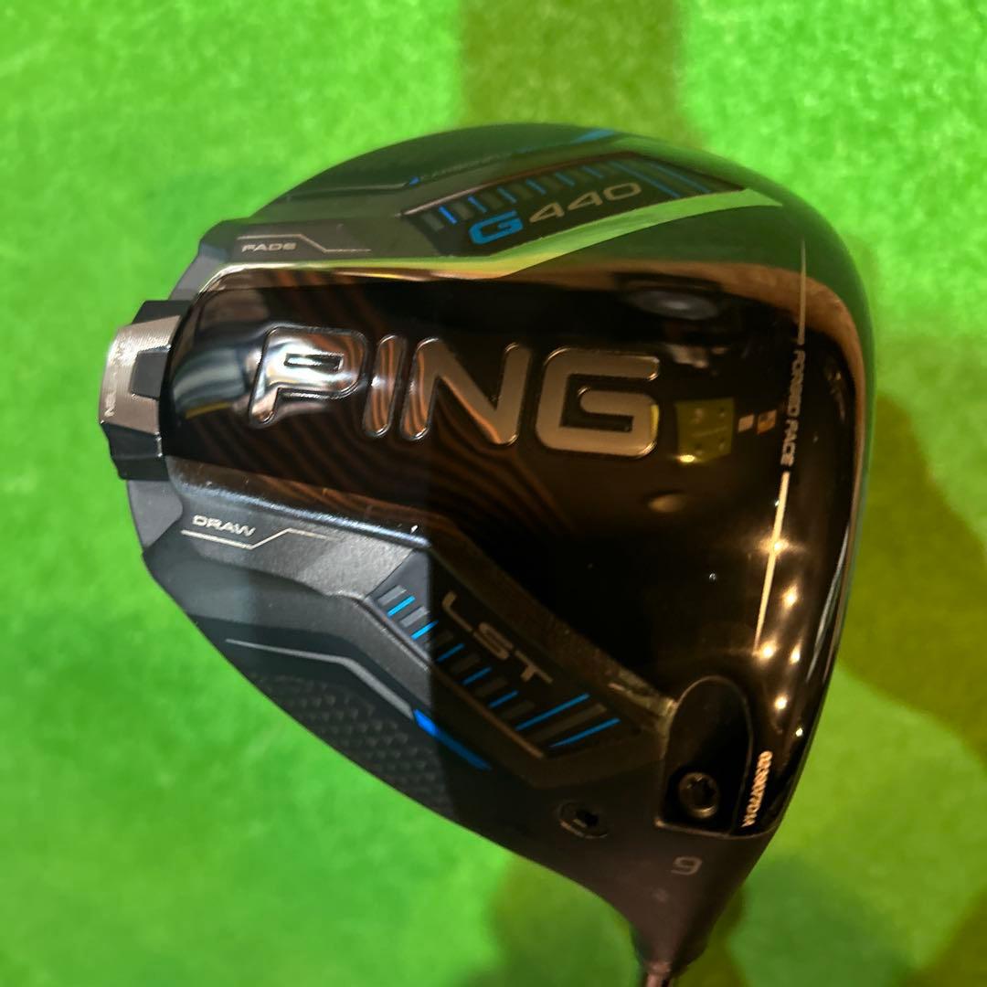 【ほぼ新品】PING G440 LST ドライバー　ピンツアーブラック　65X