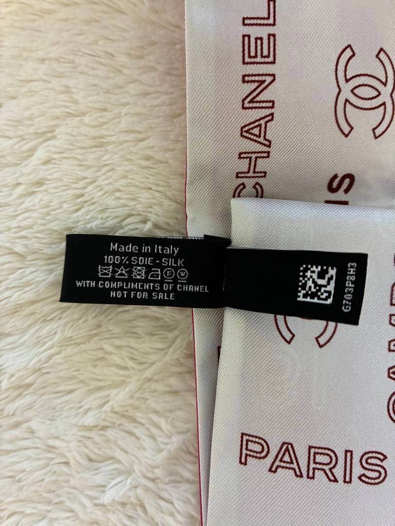 お値下げ 【新品】CHANEL/スカーフ、ツイリー、 バンダナ