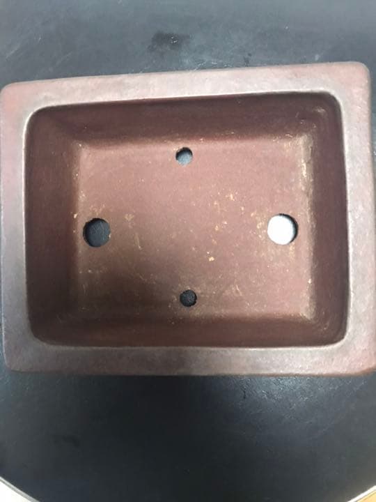 盆栽鉢　⑨時代山秋盆栽鉢ミニ盆栽鉢小品盆栽鉢13x10.5x4.7おまけミニ鉢付