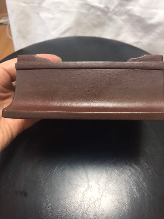 盆栽鉢　⑨時代山秋盆栽鉢ミニ盆栽鉢小品盆栽鉢13x10.5x4.7おまけミニ鉢付