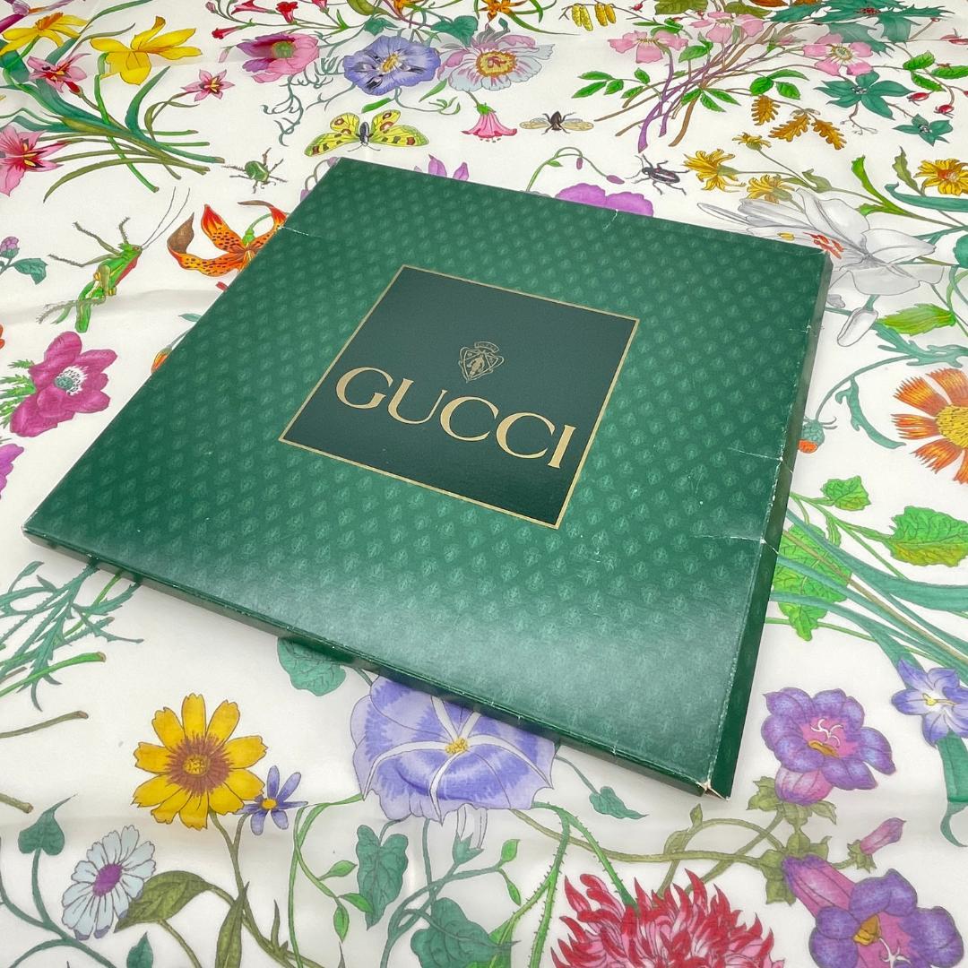 GUCCI グッチ フローラ スカーフ 箱付き