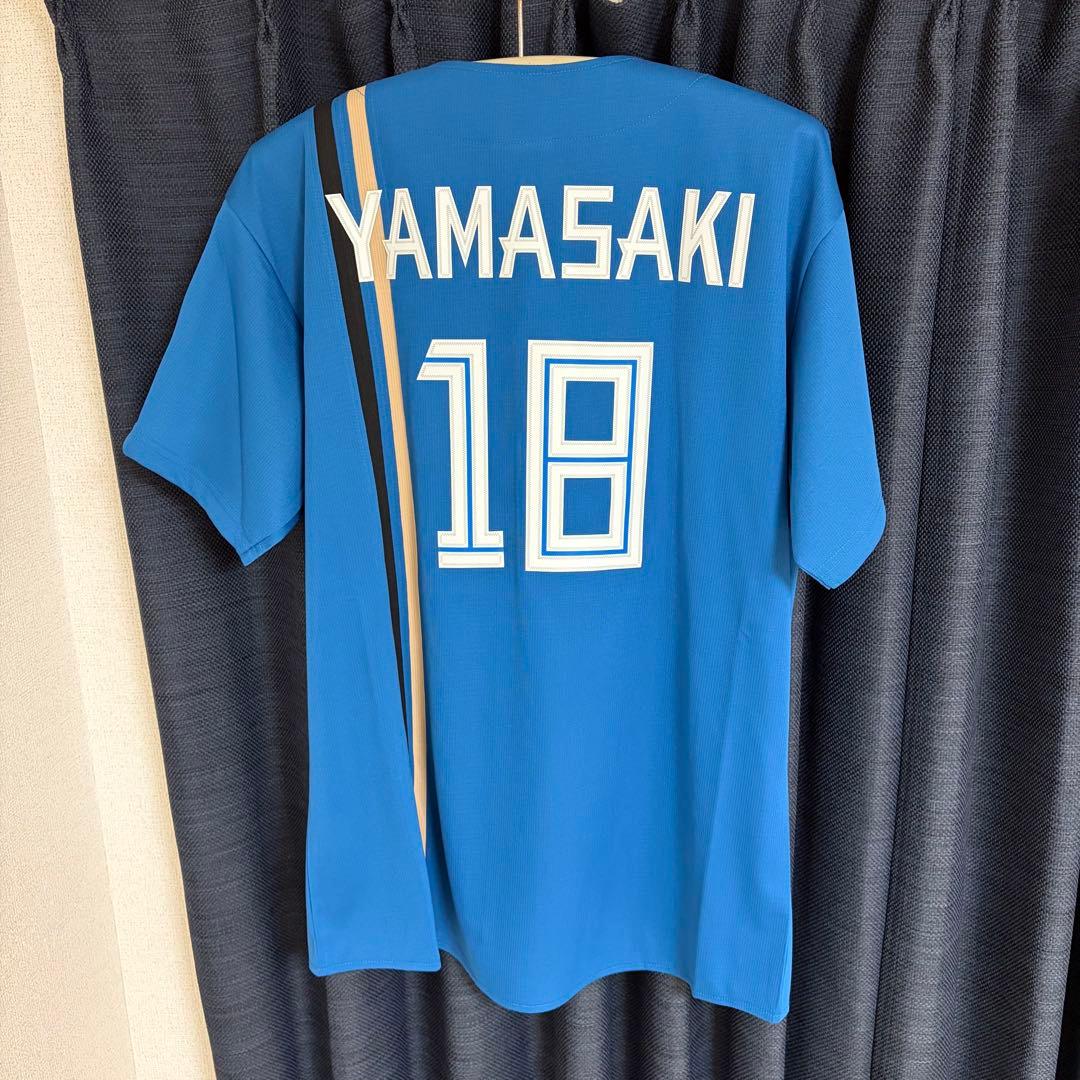 北海道日本ハムファイターズ ユニフォーム Mサイズ 背番号18山崎福也