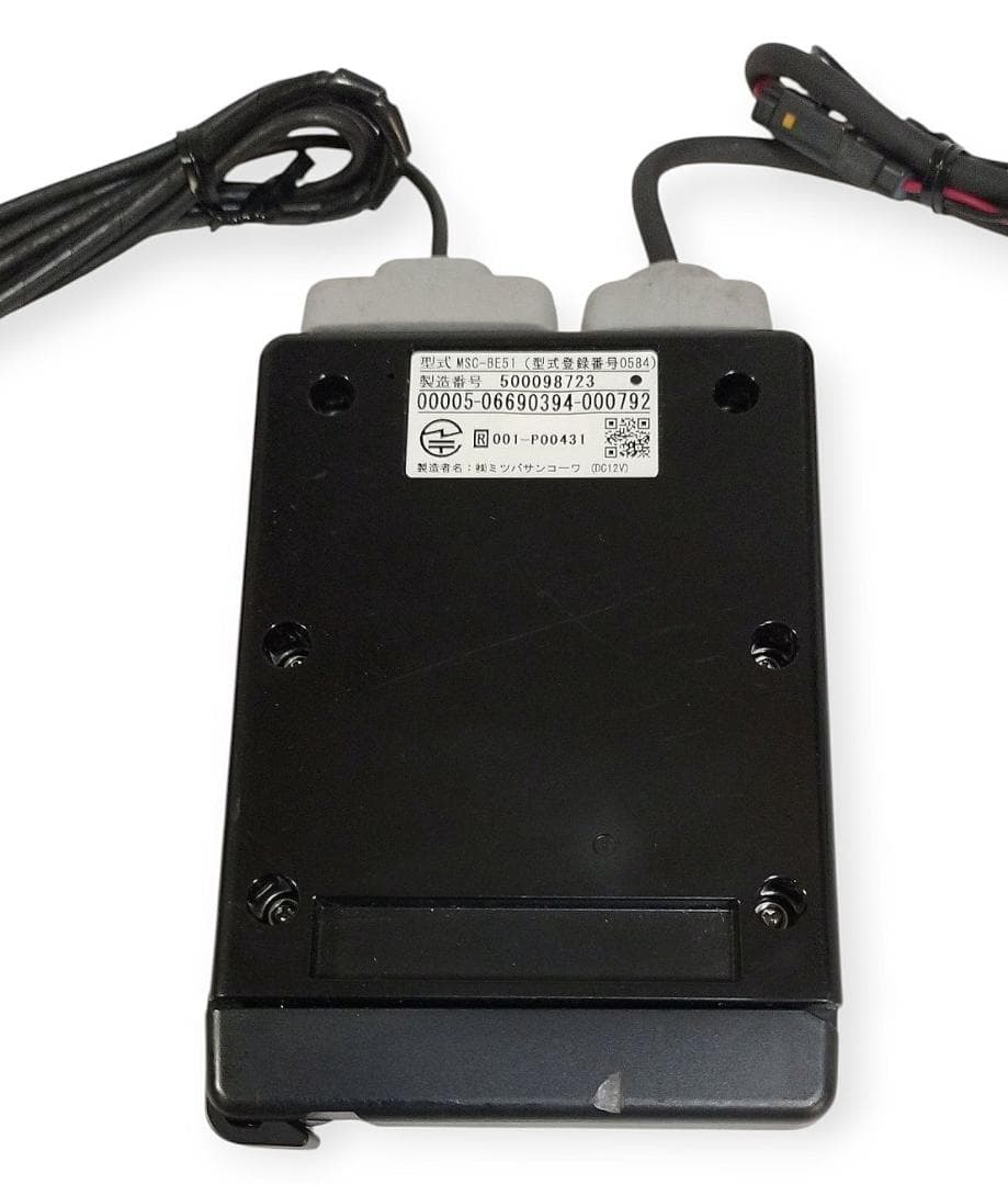 オートバイ用 二輪用ミツバサンコーワETC MSC-BE51 管BI18