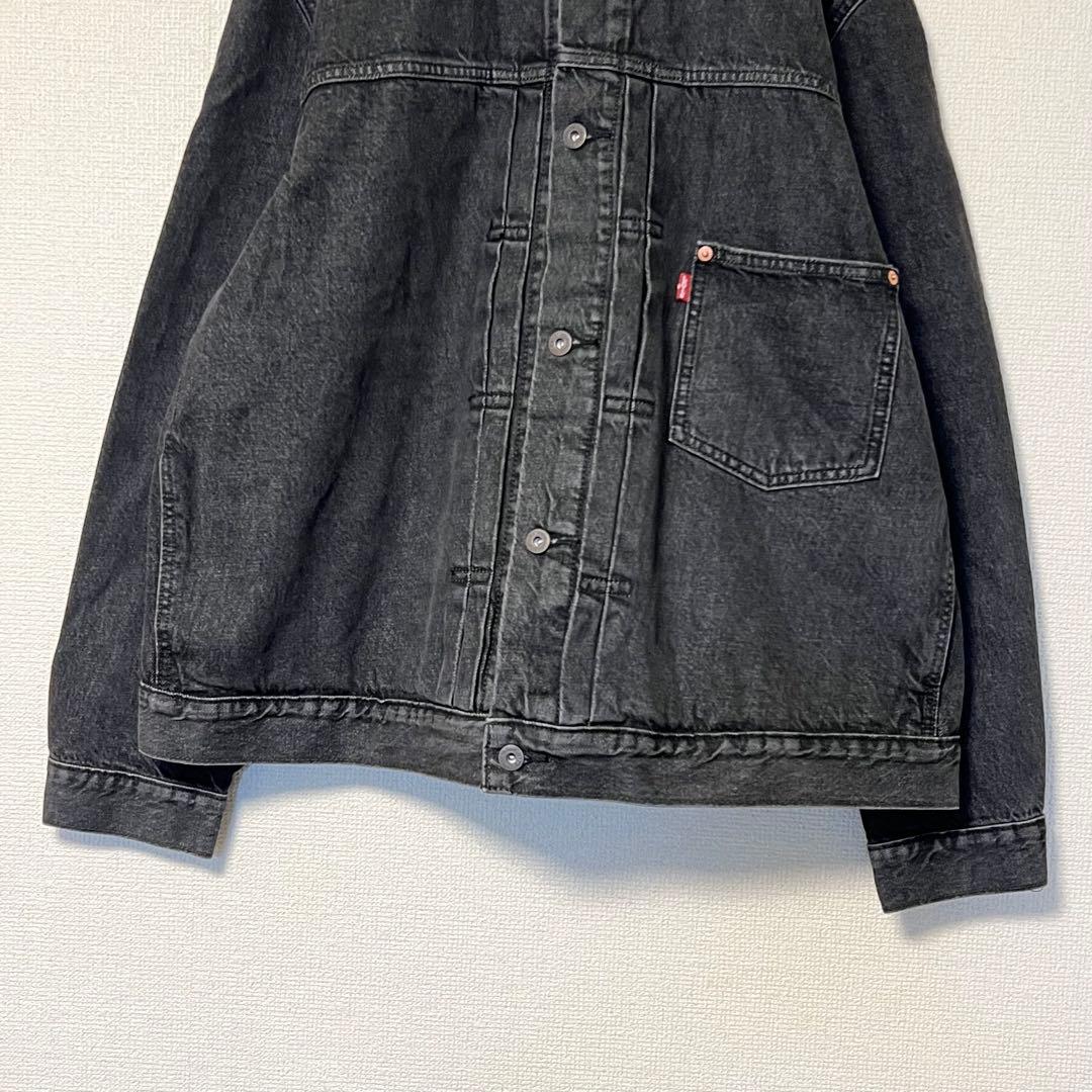 リーバイス プレミアム TYPE I トラッカー ジャケット ブラック XL