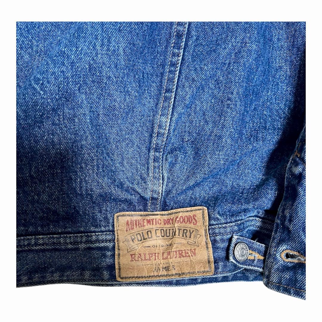 80〜90年代USA製、ラルフローレンPOLO COUNTRY デニムジャケット