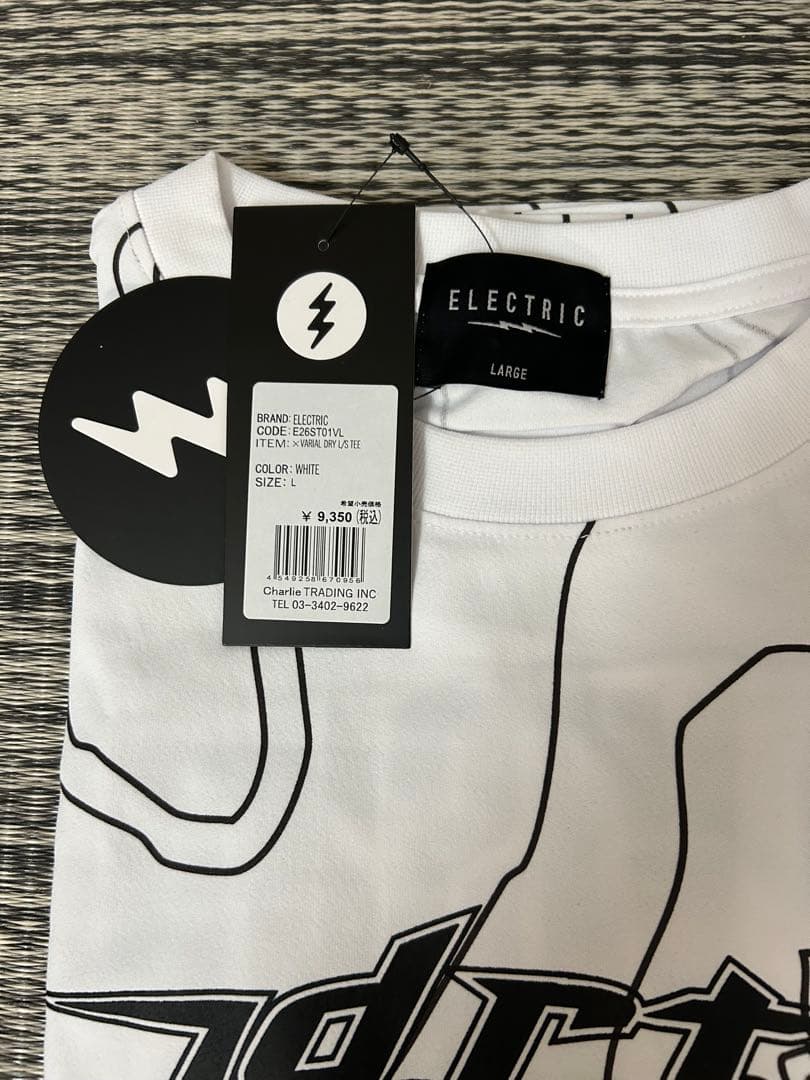 『ELECTRIC×DRT』VARIAL DRY L/S TEE White