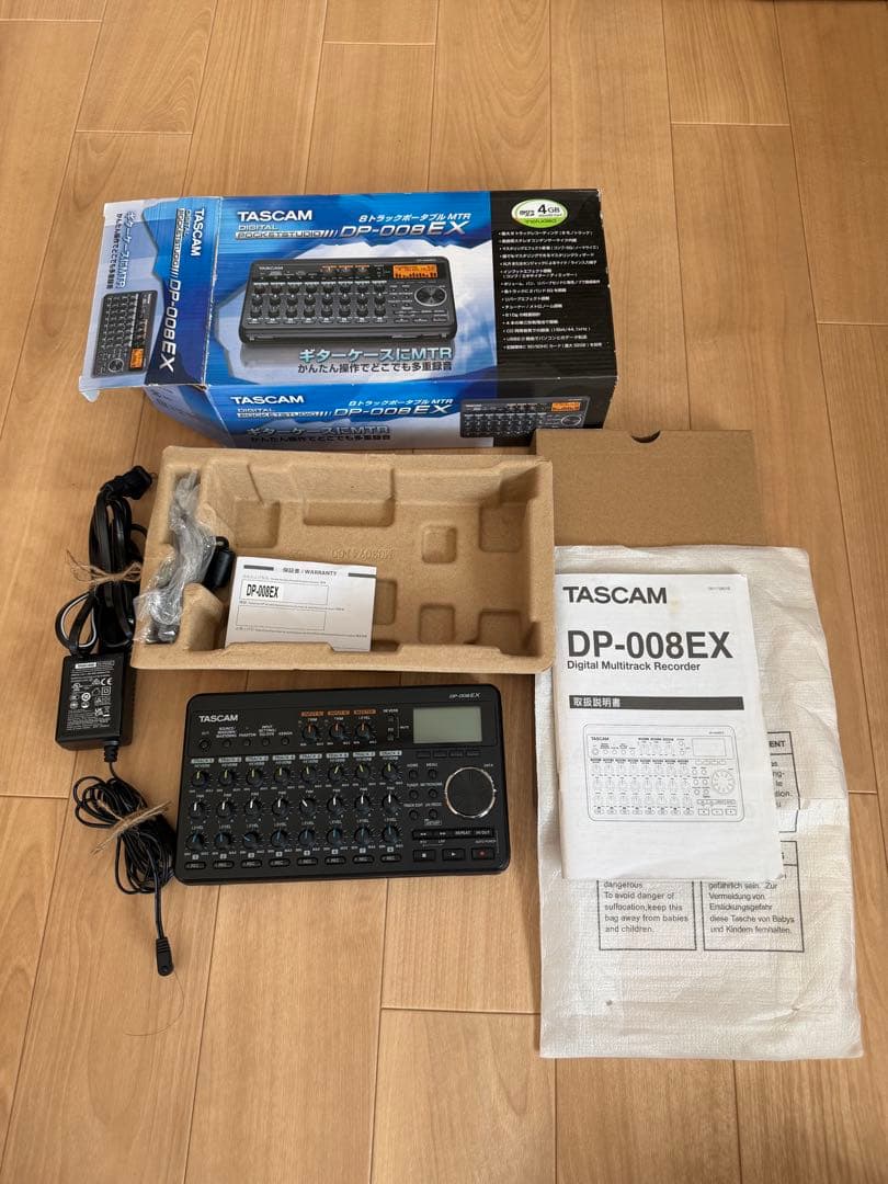 TASCAM DP-008EX 8トラックポータブルMTR