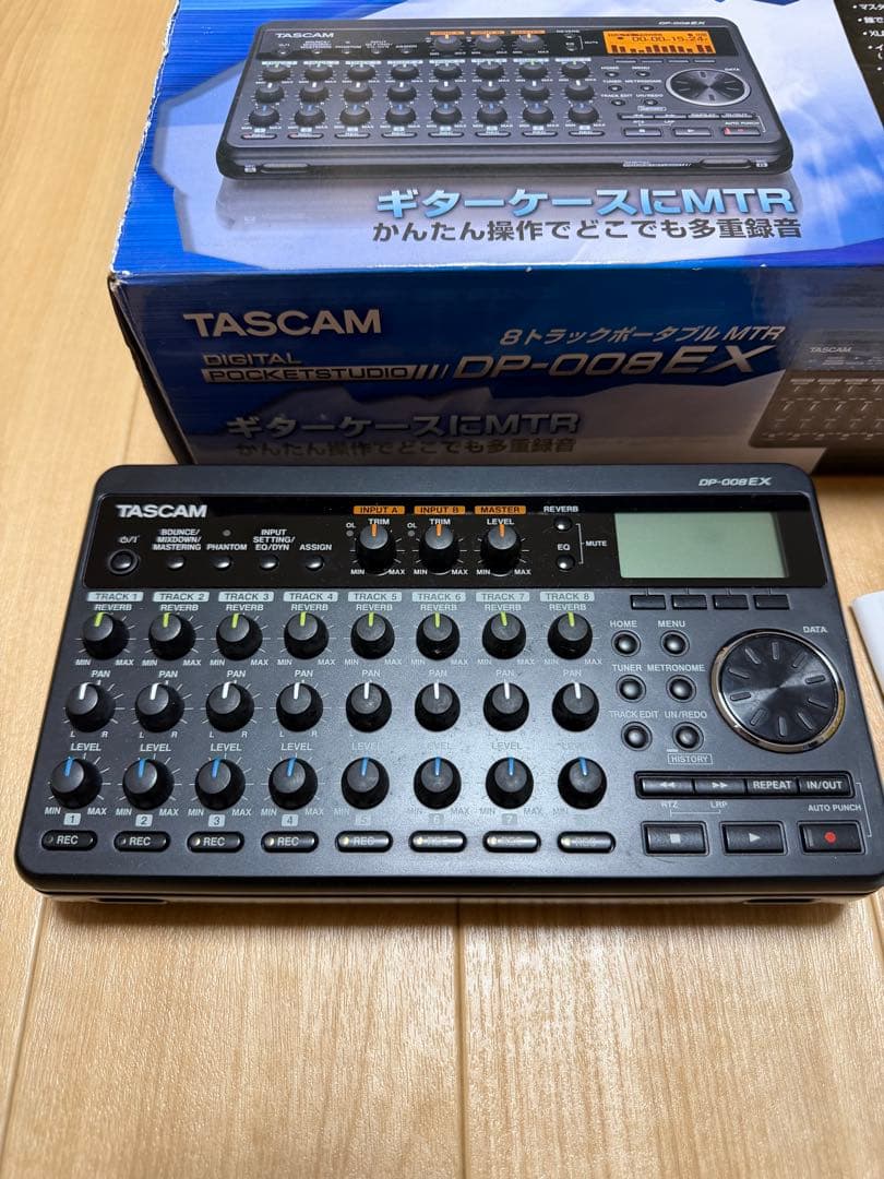 TASCAM DP-008EX 8トラックポータブルMTR