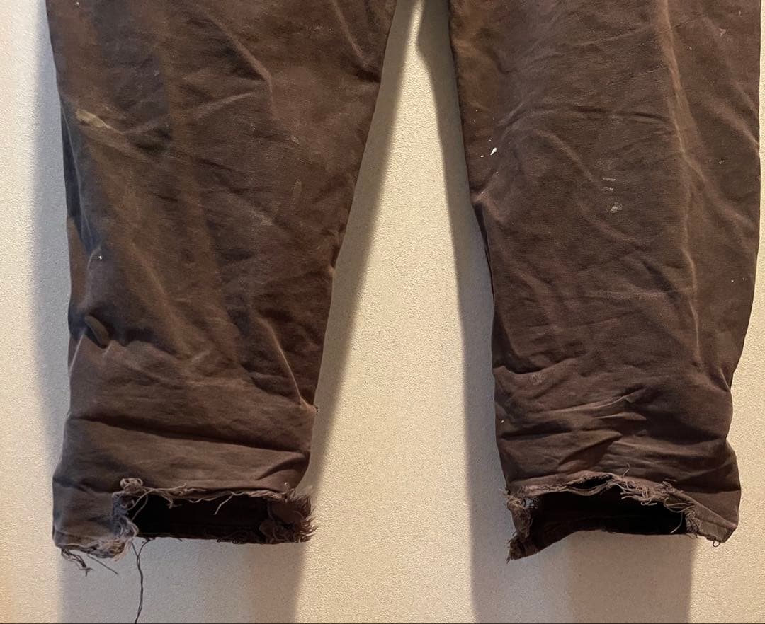 carharttカーハートダブルニーペインターパンツbuttstain34×32