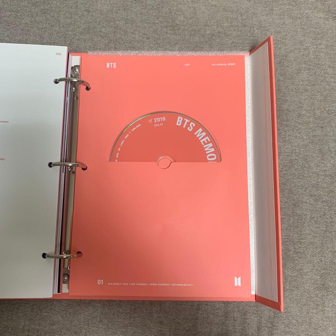 【値下不可】 BTS 公式 memories of 2019 DVD