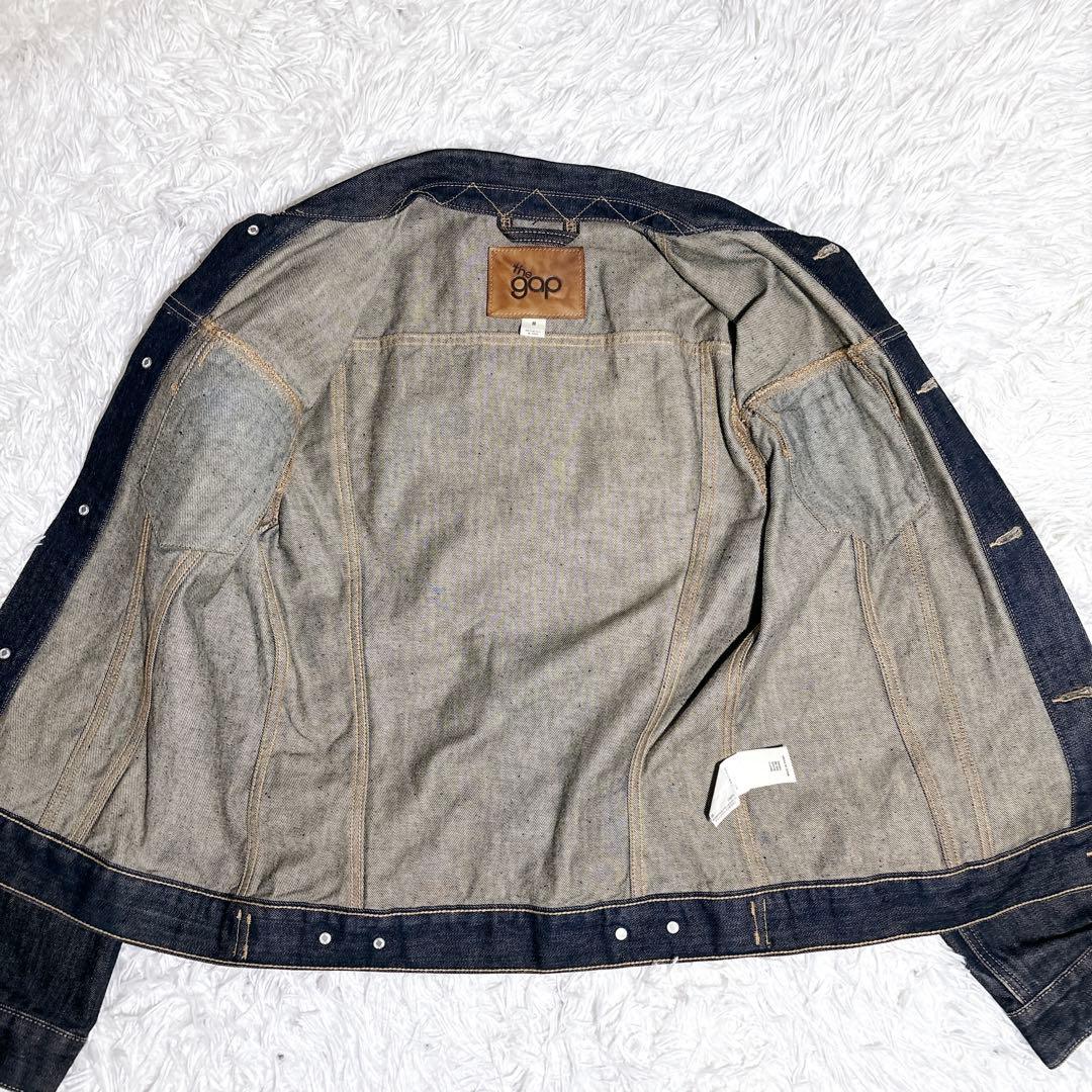 【美品】OLD GAP 00s デニムジャケット 濃紺 M Gジャン y2k