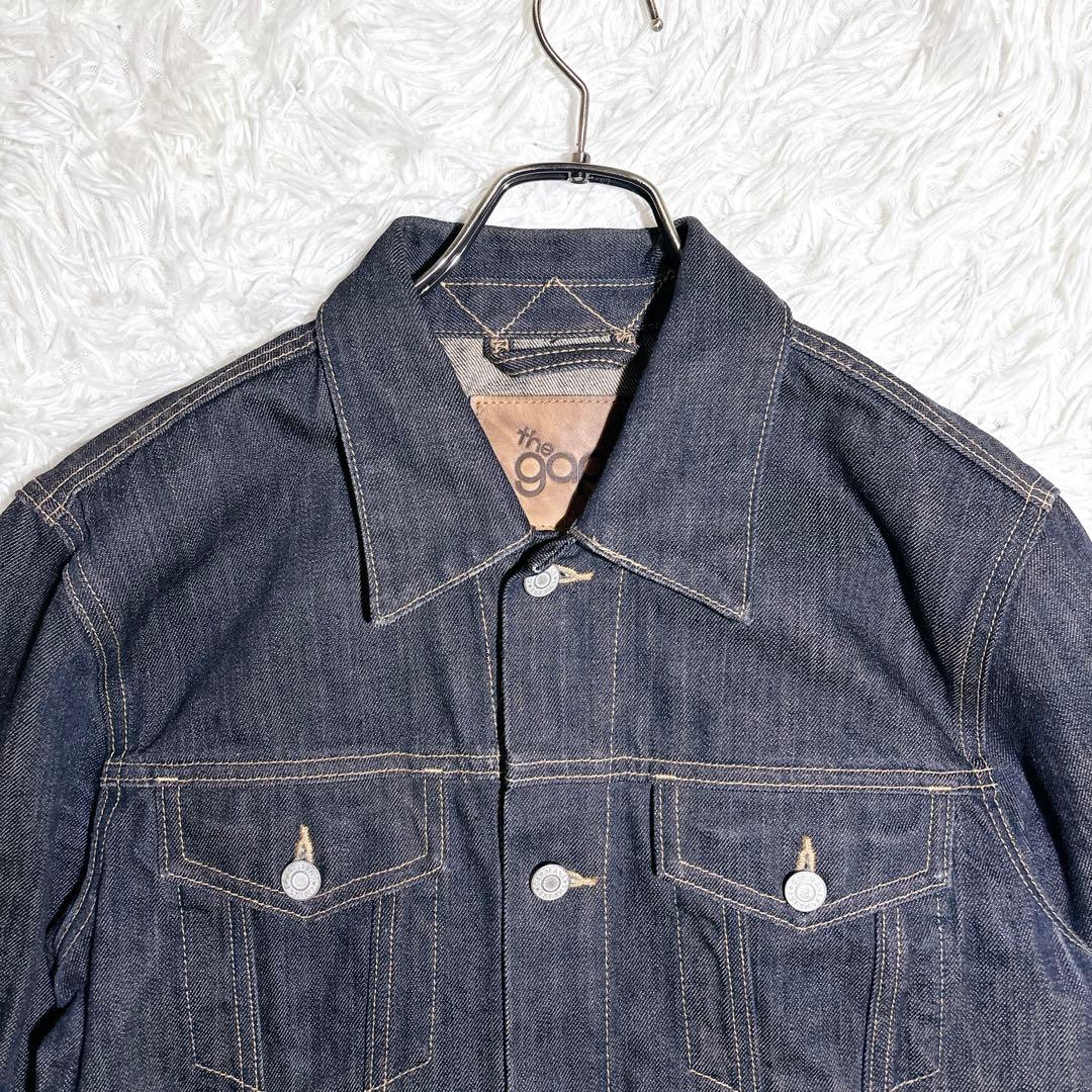 【美品】OLD GAP 00s デニムジャケット 濃紺 M Gジャン y2k