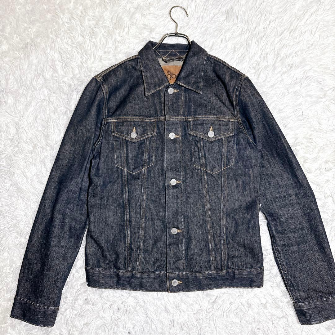 【美品】OLD GAP 00s デニムジャケット 濃紺 M Gジャン y2k