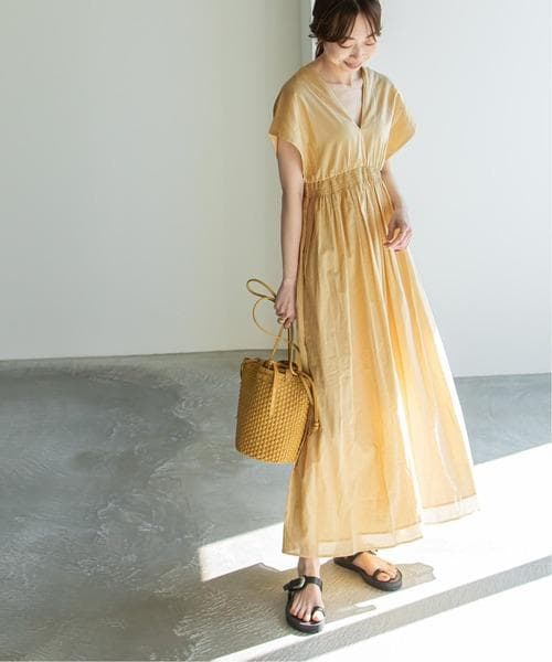 【MARIHA / NOBLE 】夏の光のドレス イエロー 36