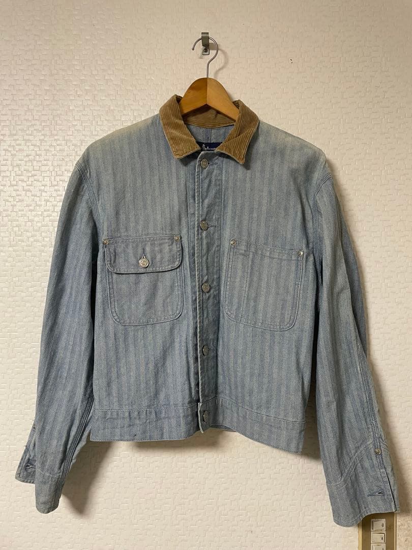 Ralph Lauren ヘリンボーン　デニムジャケット