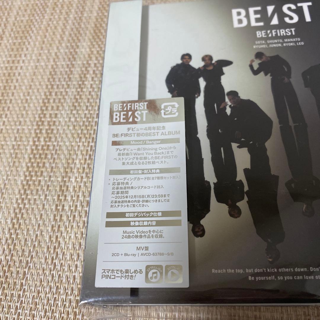 BE:FIRST BE:ST 2CD +Blu-ray MV盤