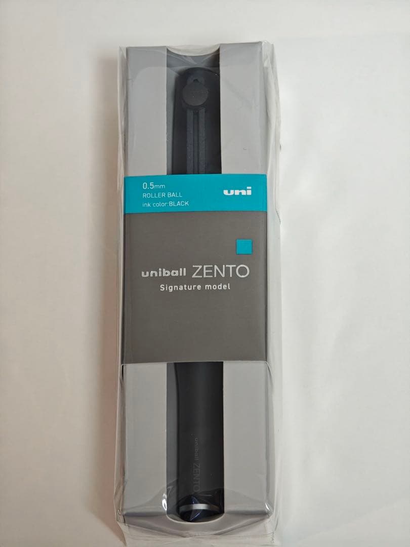 uniball ZENTOシグニチャーモデル　メタリックブラック0.5mm