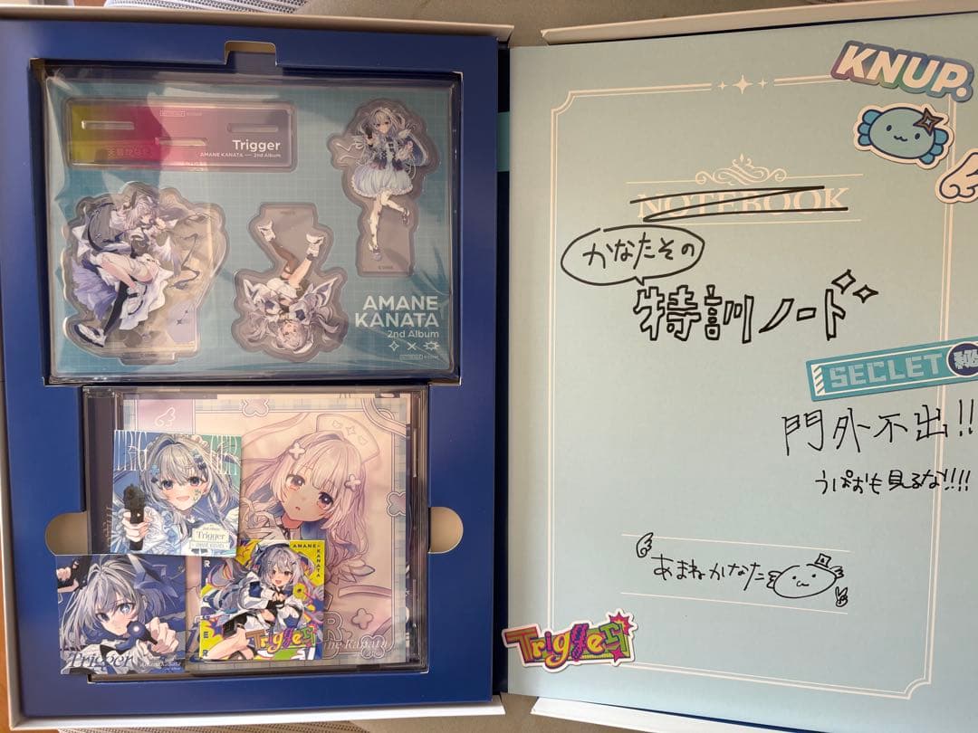 天音かなた 2nd Album Trigger 完全生産限定盤 CD ホロカ有り