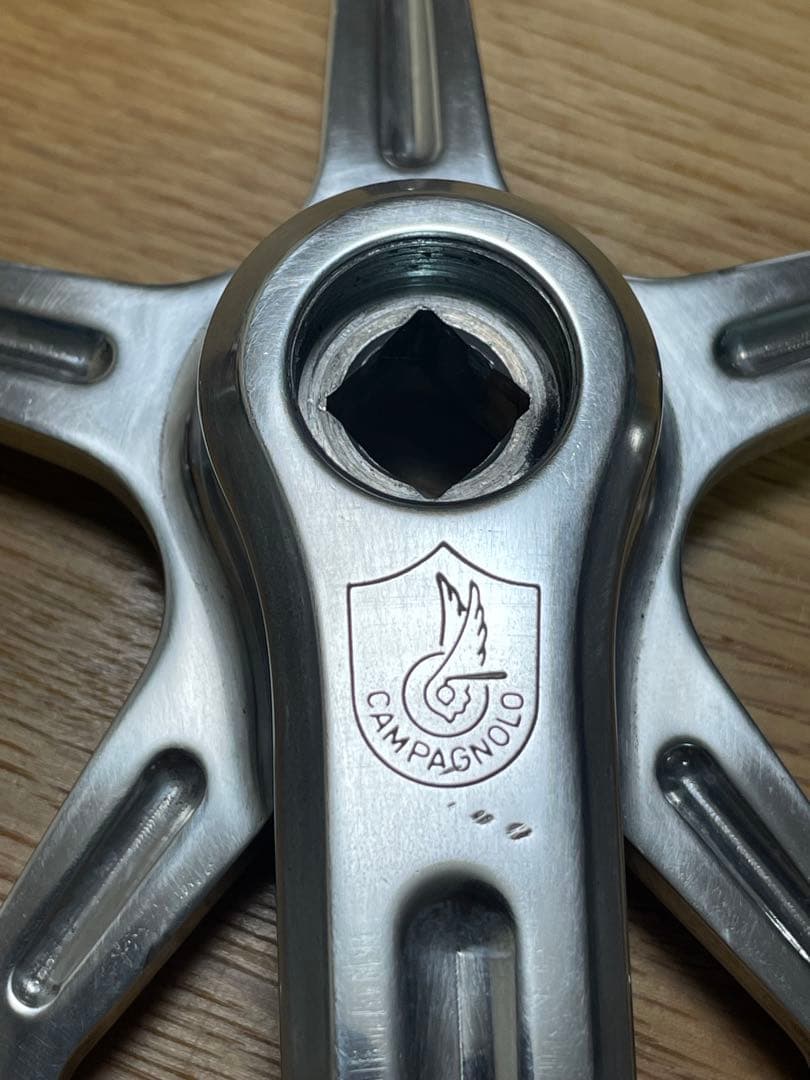 中古 カンパニョーロ レコード クランク バフ仕上げ 170mm