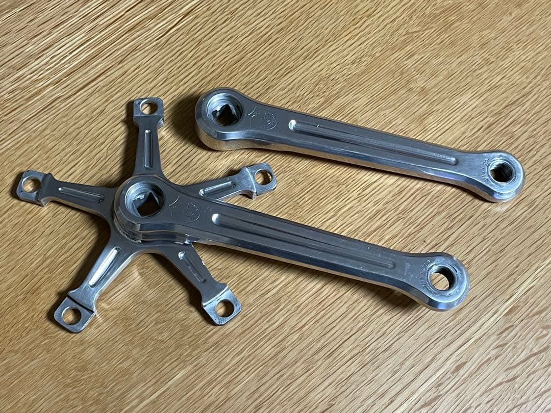 中古 カンパニョーロ レコード クランク バフ仕上げ 170mm