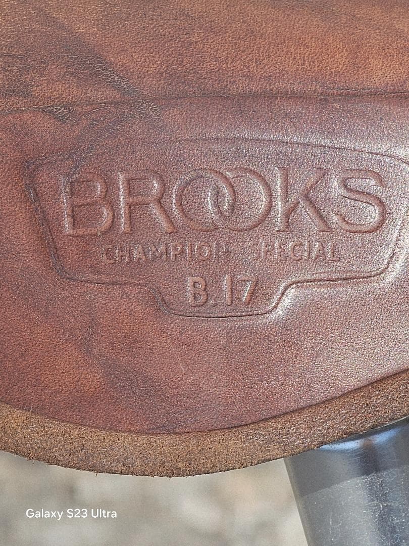 ラーレーSmall+Brooks ブルックス B17 Special革サドル