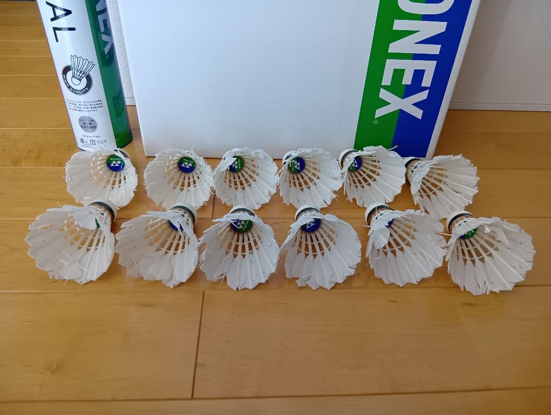 中古　ヨネックス　ニューオフィシャル　バドミントンシャトル　10ダース