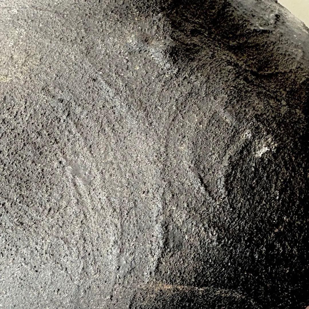 大壺　高さ37cm 陶器　時代物　黒　花器(検) 二階堂明弘　内田鋼一　濱名一憲