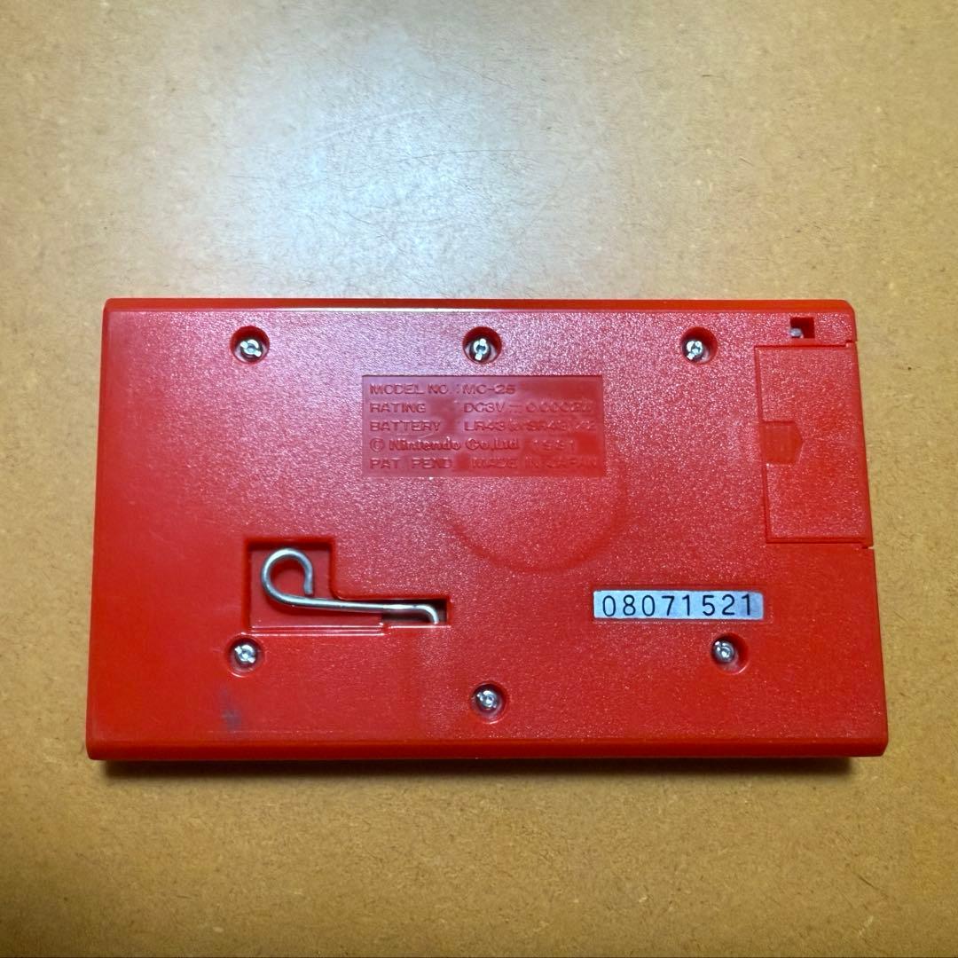 【特価】希少品 通電確認済★ゲーム＆ウォッチ ミッキーマウス 任天堂