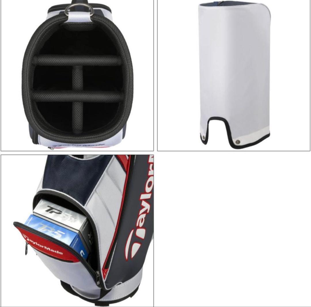 TaylorMade ゴルフバッグ ホワイト/ネイビーTJ105 トゥルーライト
