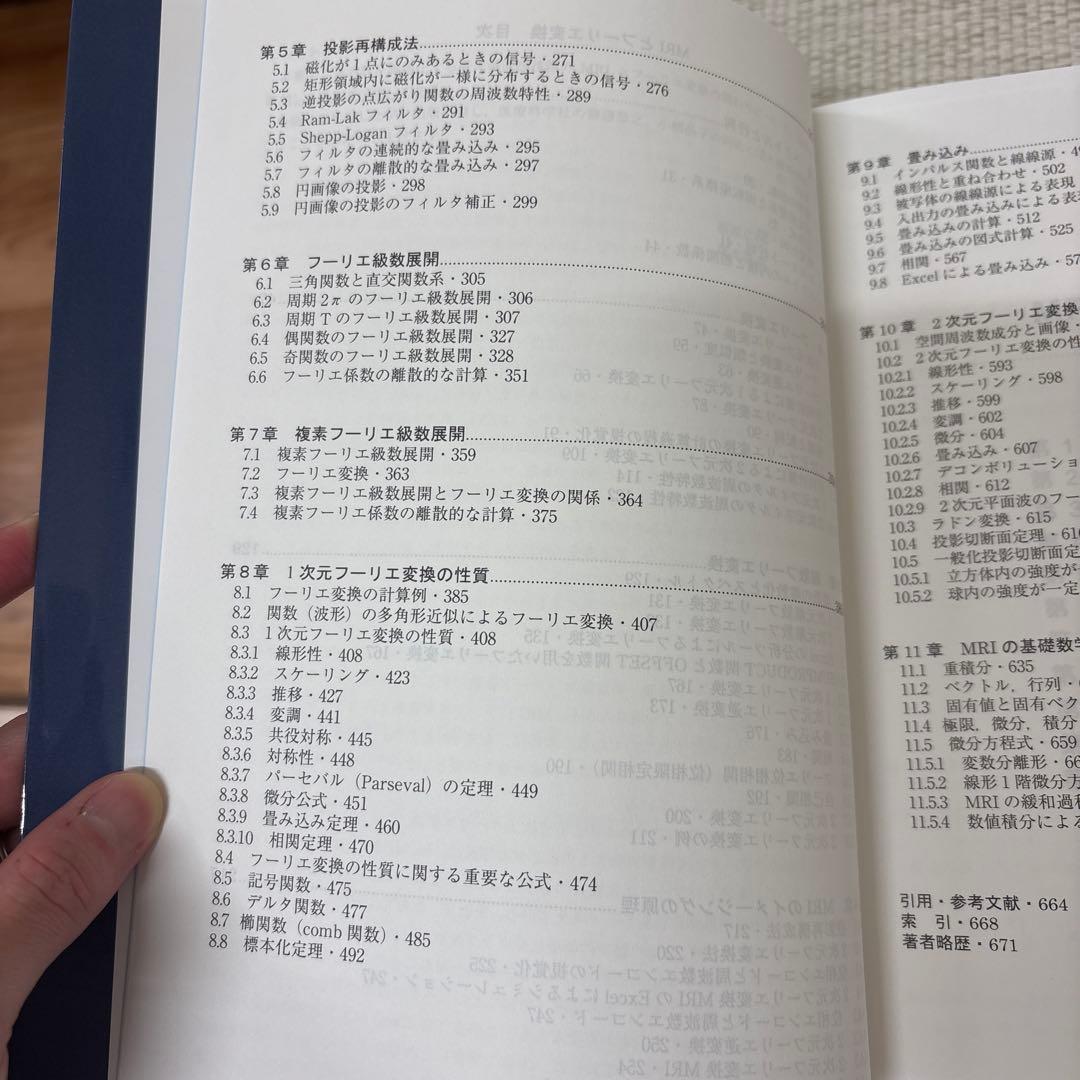 MRIとフーリエ変換