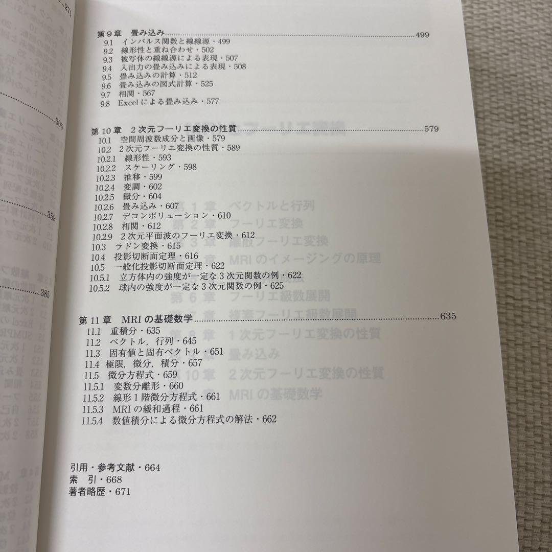 MRIとフーリエ変換