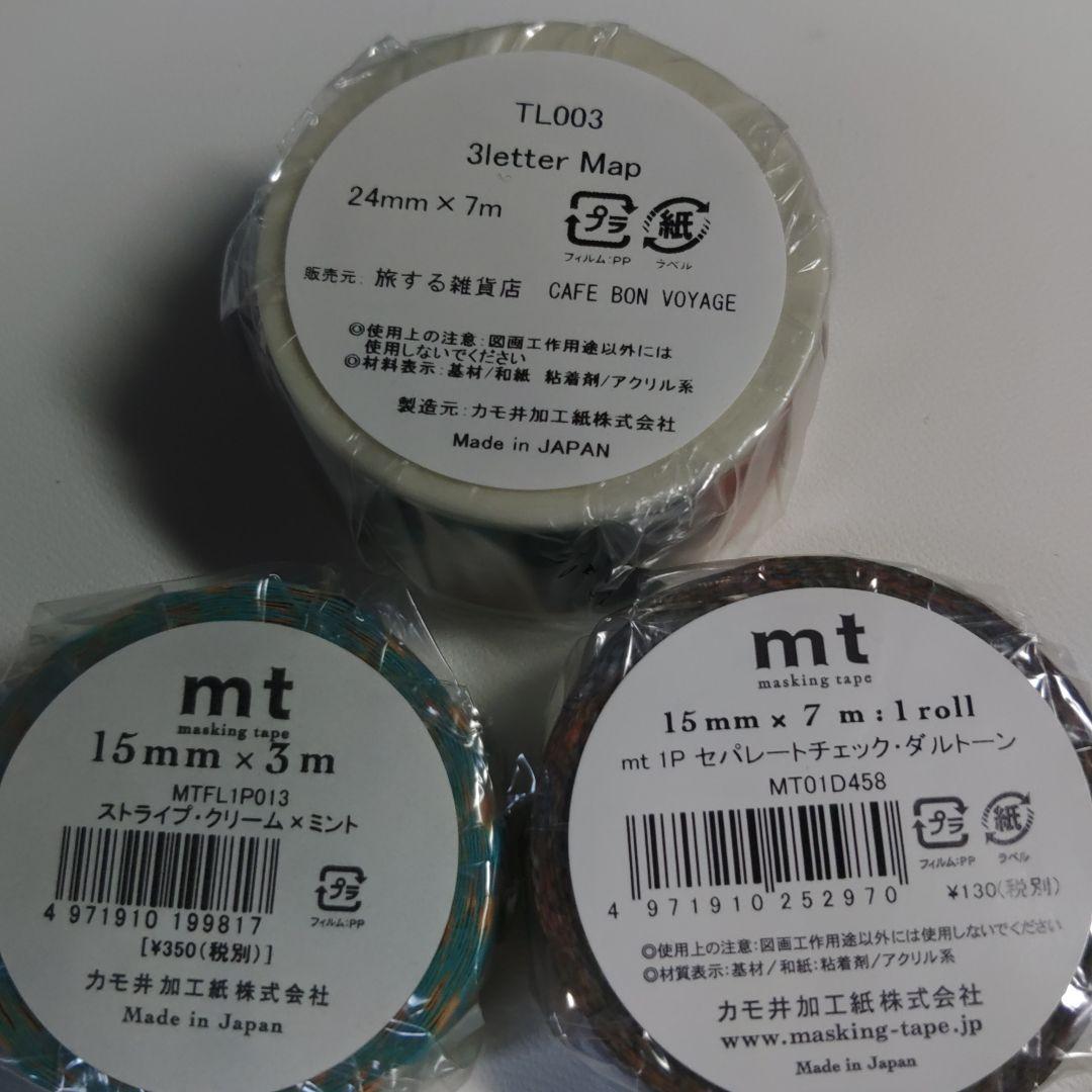 カフェ・ボンボヤージュ　mt　マスキングテープ