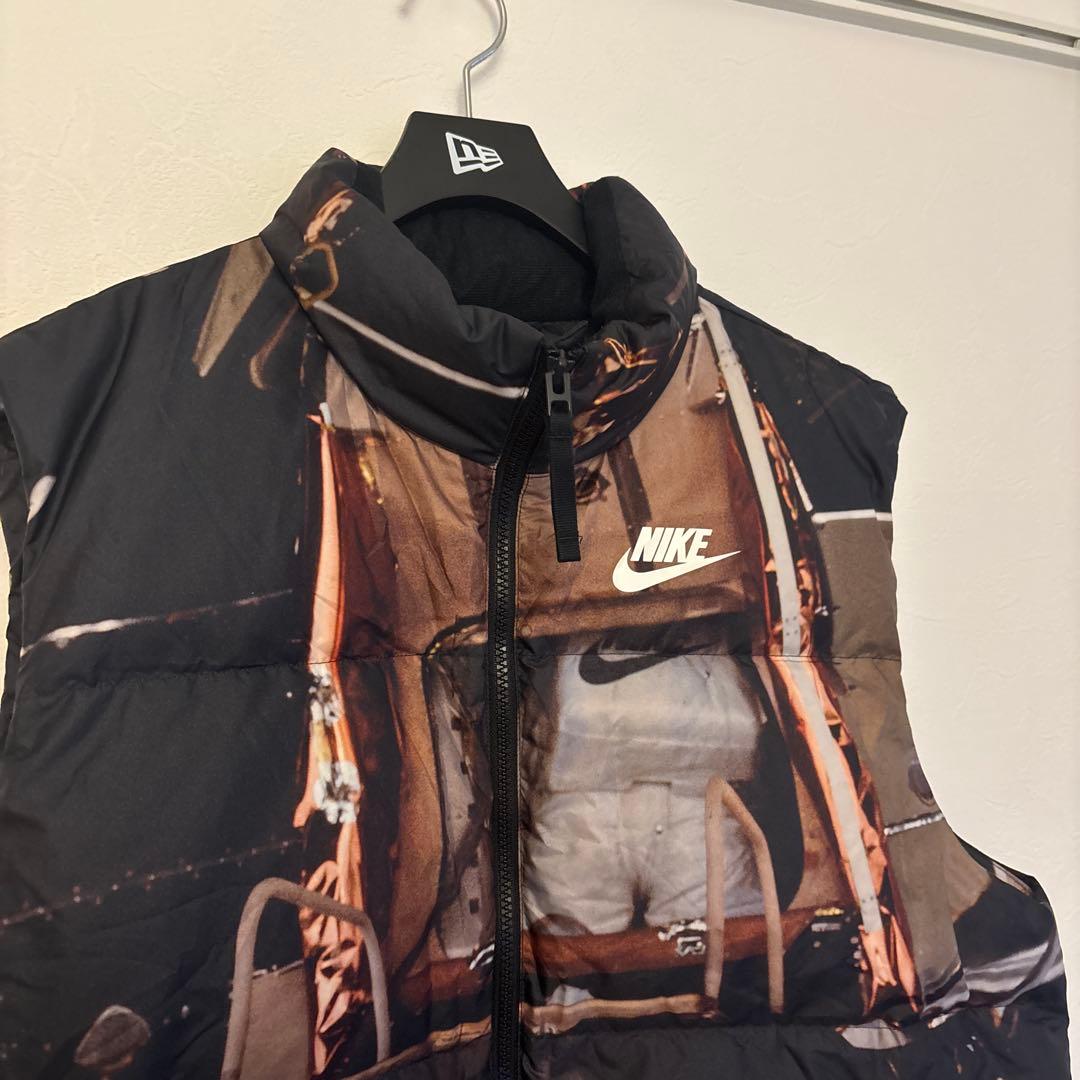 Nike Therma-Fit カモフラージュ ダウンベスト