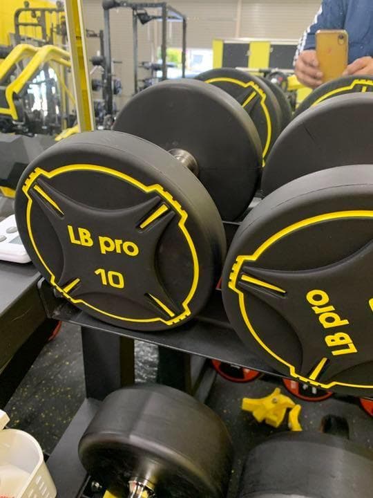 TPUダンベル　10kg 2個　計20㎏