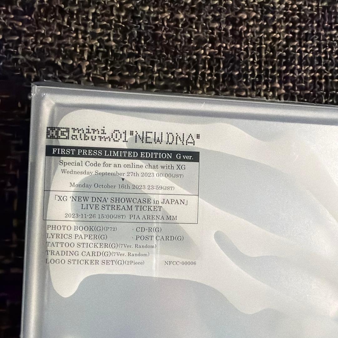 XG NEW DNA First Press 新品未開封 アルバム CD