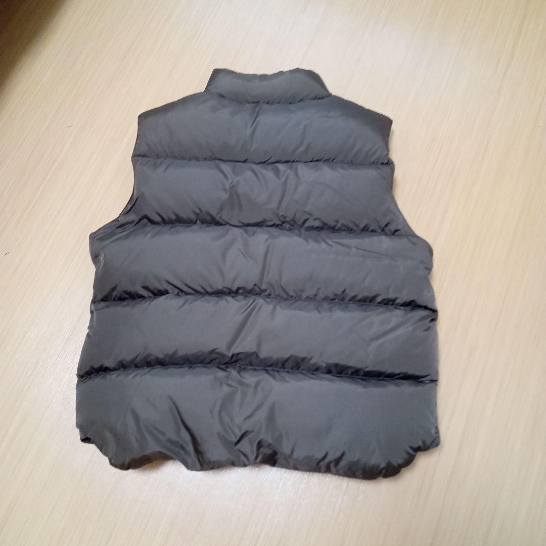 古着　ダウンベスト　LUCKY STRIKE　ラキスト ブラウン M