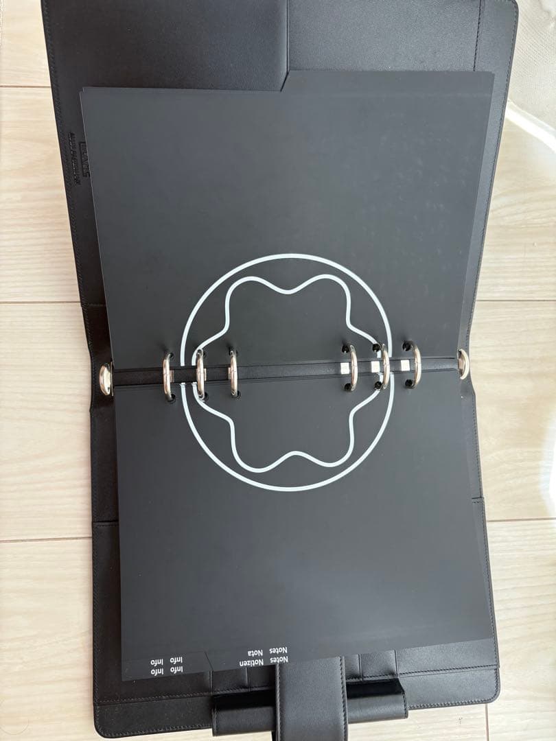 【値下げ可】MontBlanc モンブラン ノートブック ブラック