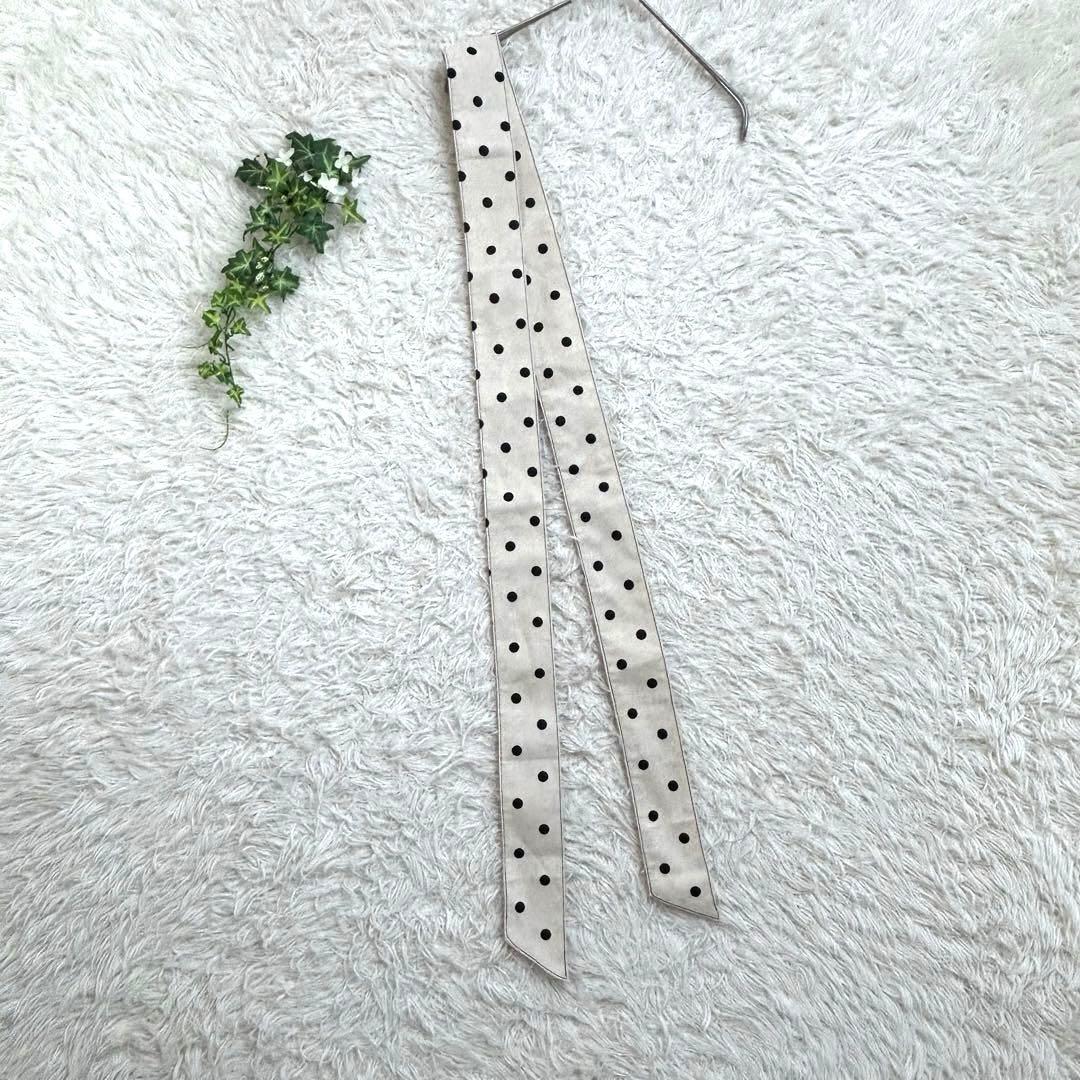 【完売品】美品　ナチュラルクチュール ランタンスリーブワンピース ドット　M