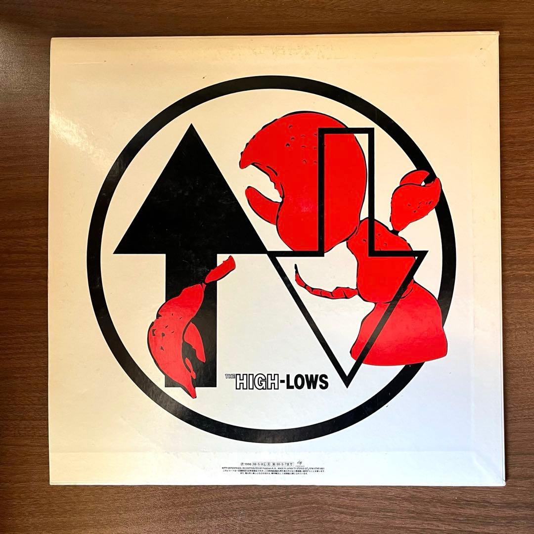 【1998年オリジナル盤】THE HIGH-LOWS LPレコード ロブスター