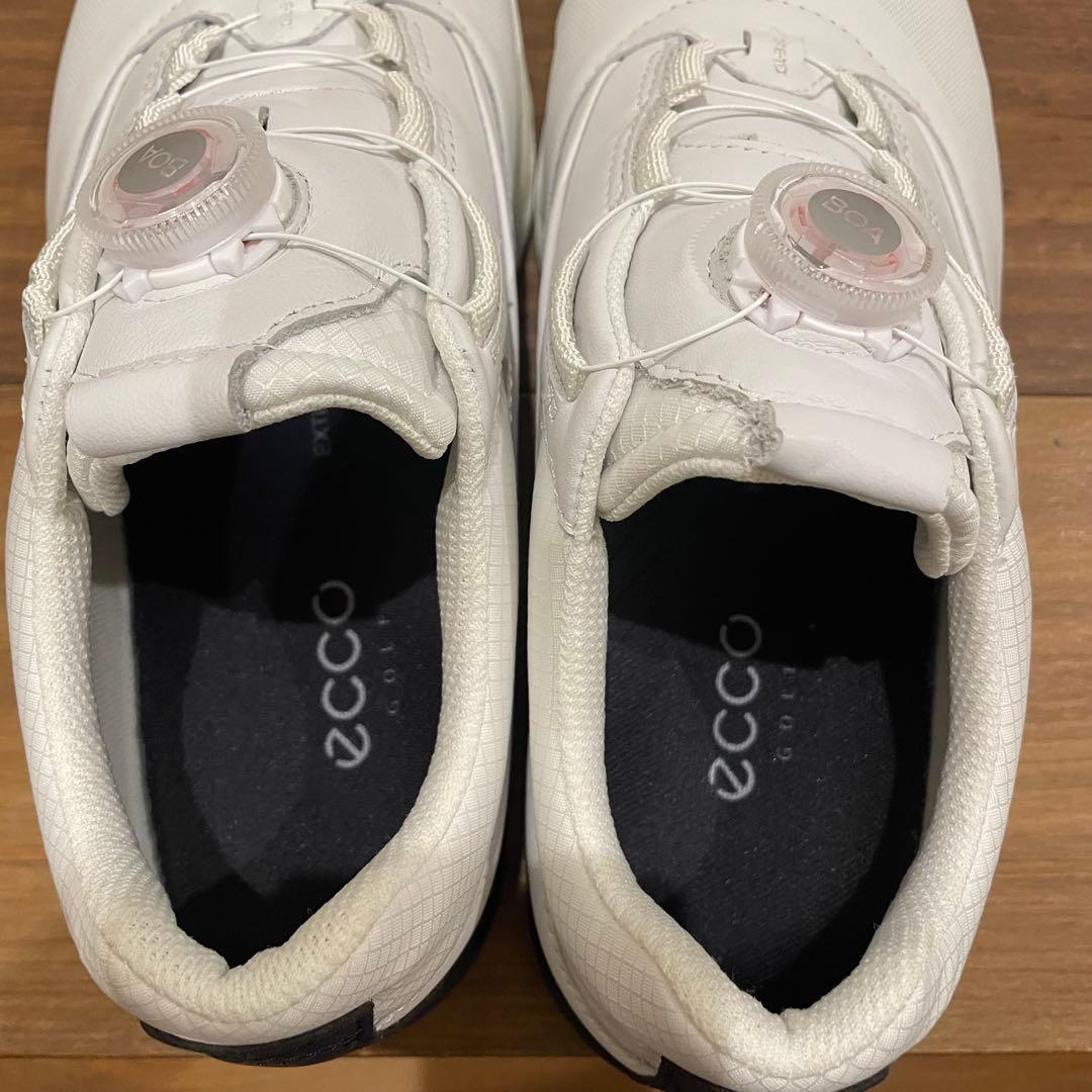 【超美品】ECCO S-THREE BOA エススリー ボア ゴルフシューズ