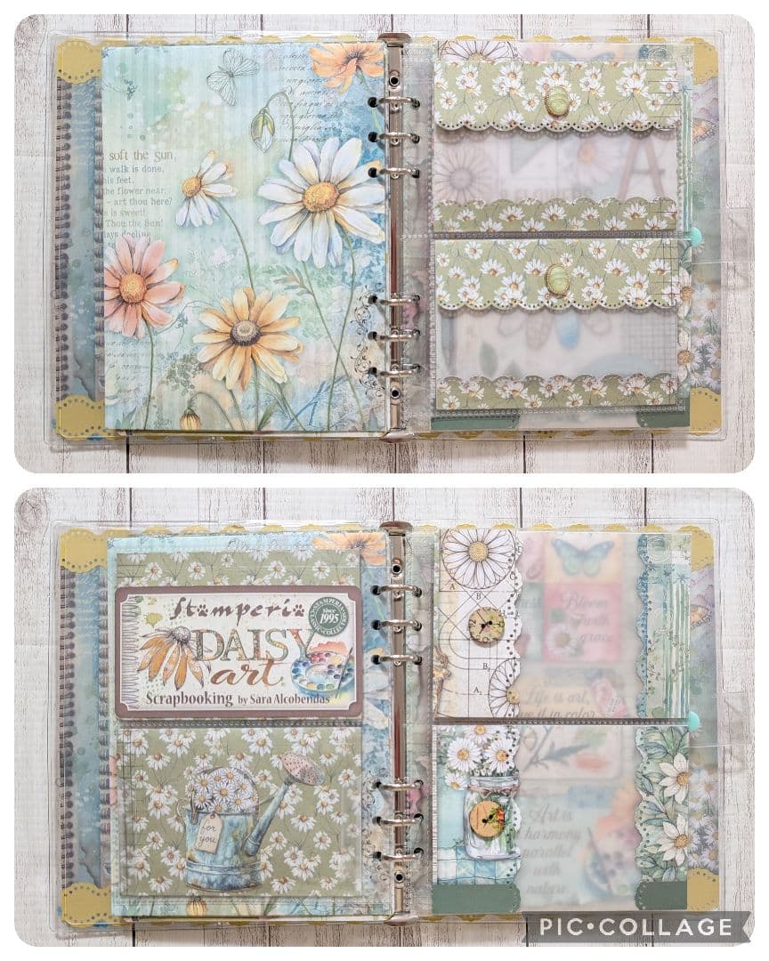 おすそ分けファイル♡ 春の新作スタンペリア・DAISY art♡A5サイズ♡