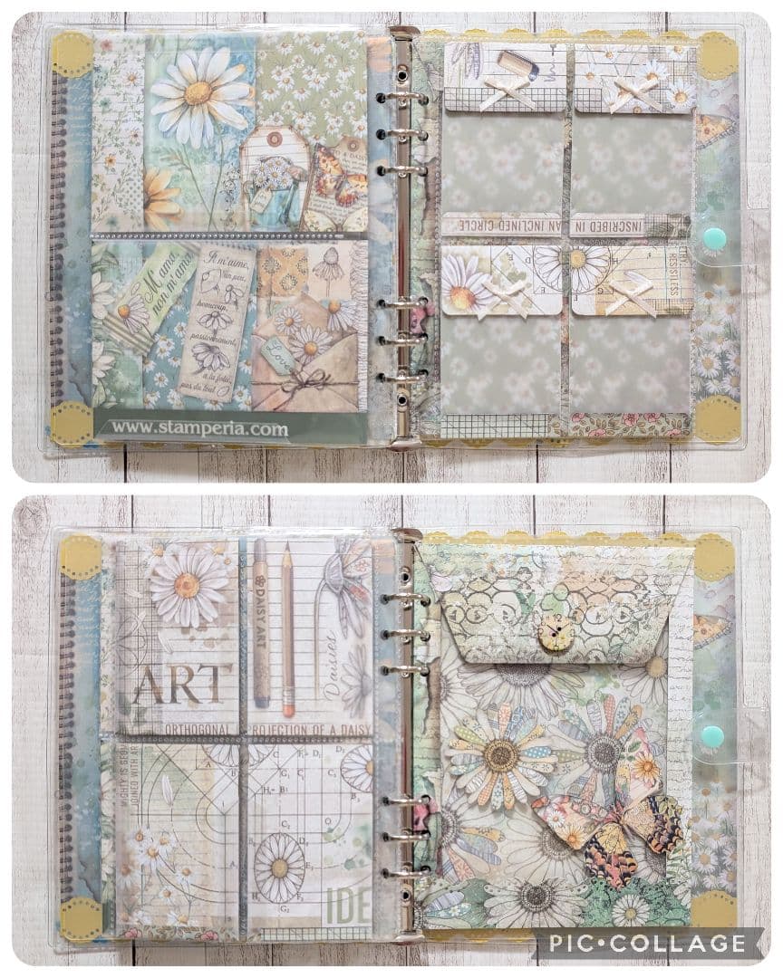 おすそ分けファイル♡ 春の新作スタンペリア・DAISY art♡A5サイズ♡