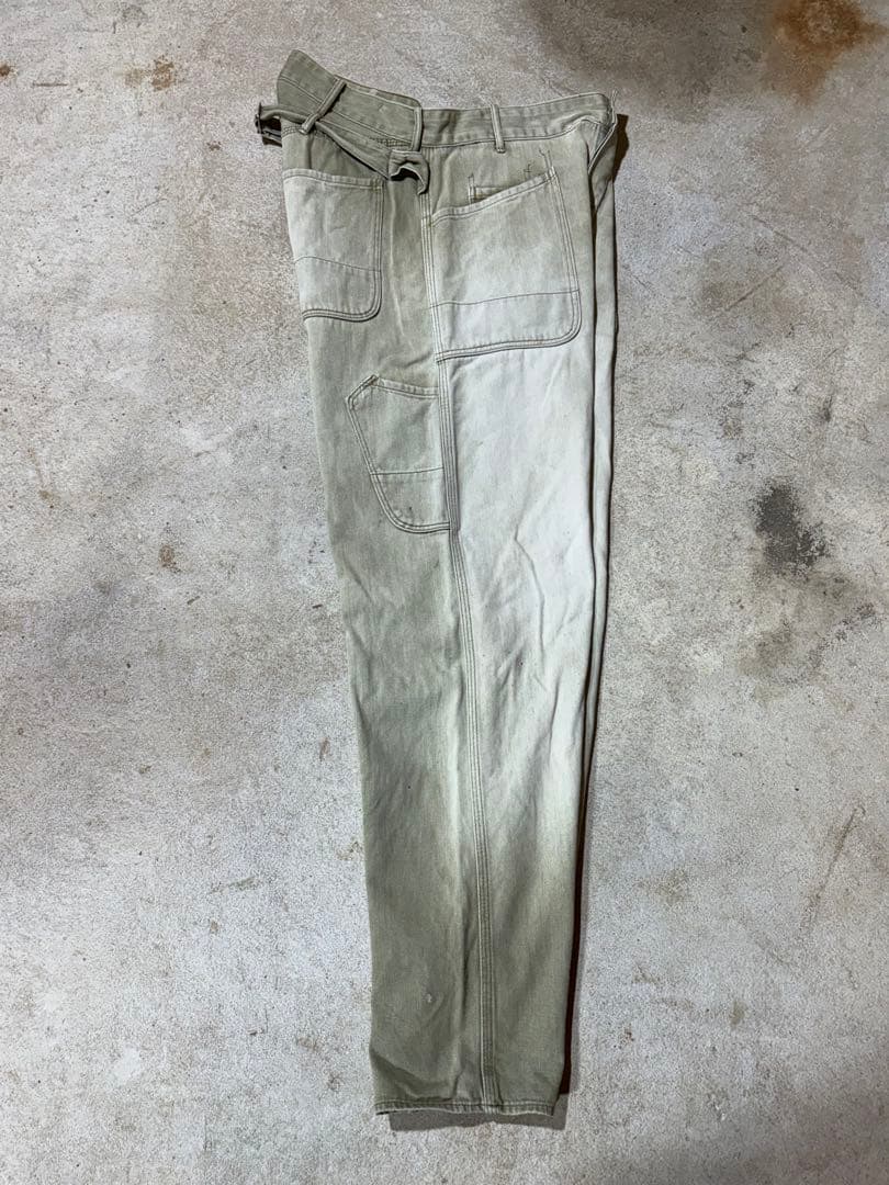 尾*ゲ様 TCBジーンズ　Tabby's Work Pants Green De