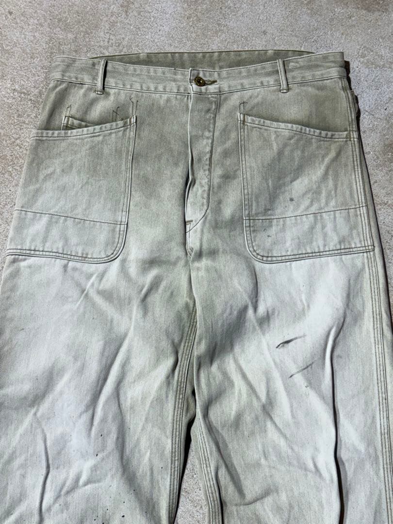 尾*ゲ様 TCBジーンズ　Tabby's Work Pants Green De