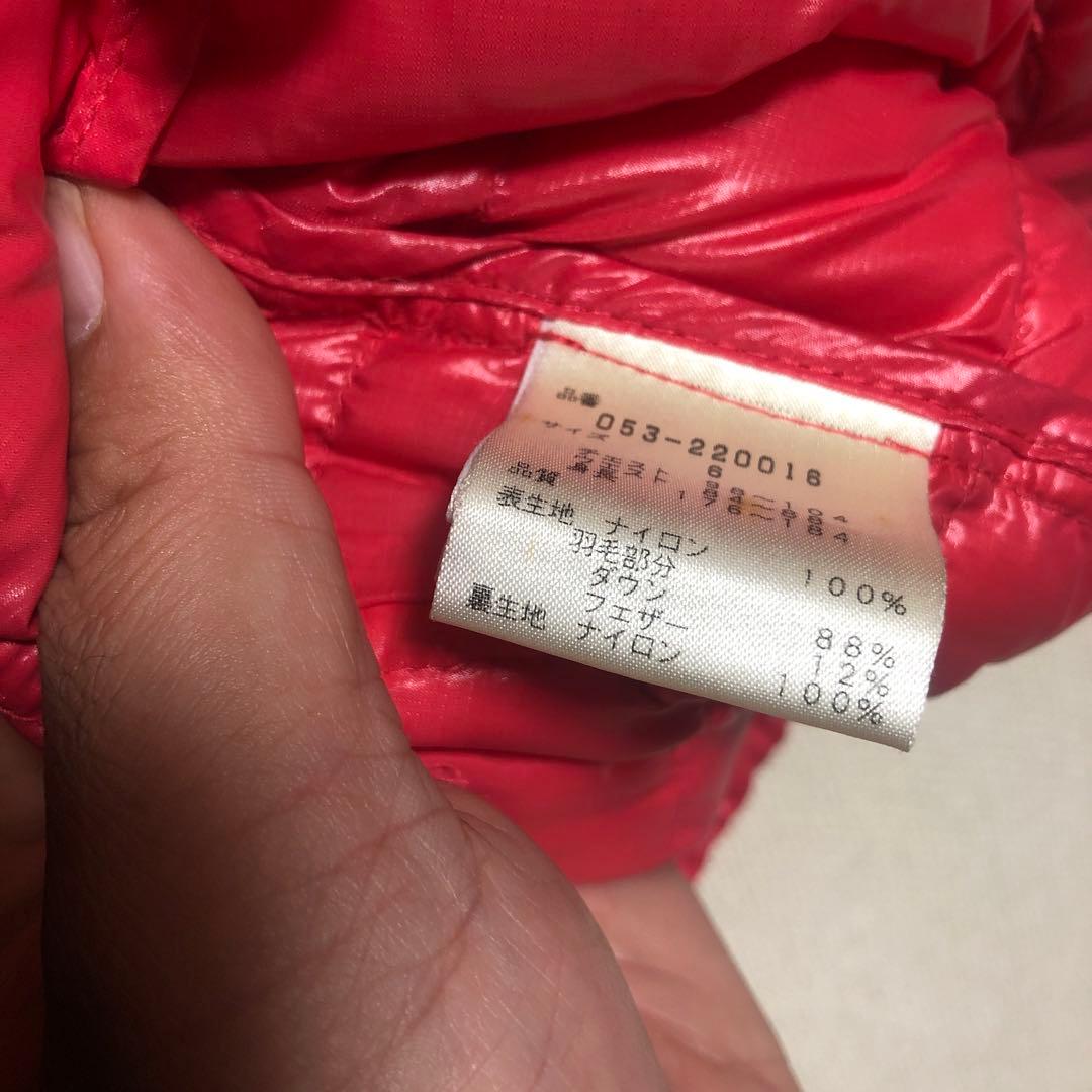 美品　PEARLY GATES ピンク　ダウンベスト メンズXLサイズ