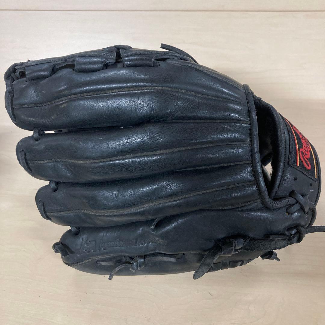 Rawlings 投手用 ブラック 硬式用