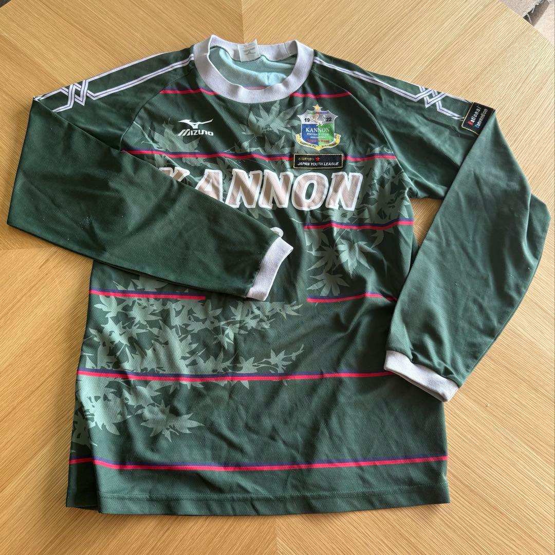 広島観音高校サッカー部ユニフォーム　長袖XO