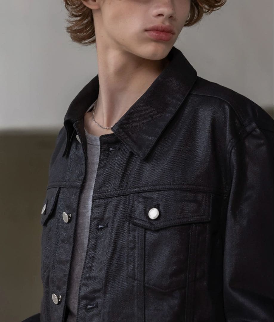 ジャケット・アウター coating denim jacket opium y2k
